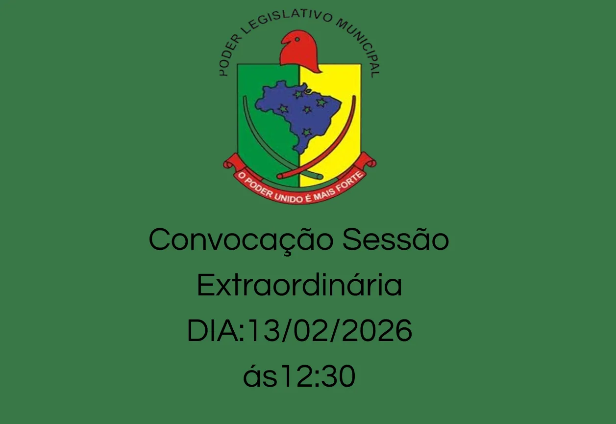 Convocação de Sessão Ordinária